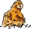 Fuzzy Chick Clip Art